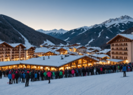 Après-ski atmosphere at Abetone ski resort in 2026