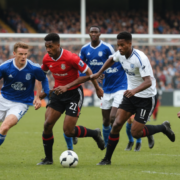 A celebration of sports heritage with a focus on community and football, highlighting the significance of local sports l