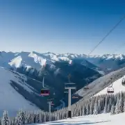 A snowy mountain landscape with ski lifts and a clear sky, indicating a return to normal winter conditions.